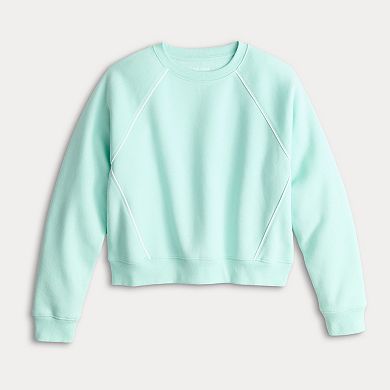 Girls 7-16 Tek Gear® Crew Sweatshirt