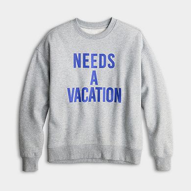 Petite Sonoma Goods For Life® Graphic Sweatshirt