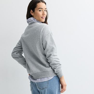 Petite Sonoma Goods For Life® Graphic Sweatshirt