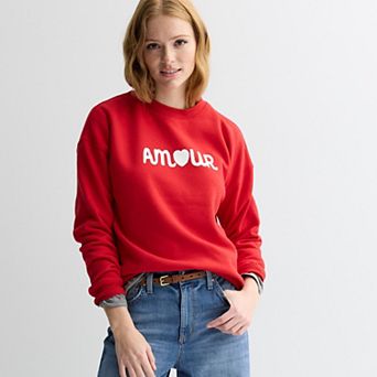 Petite Sonoma Goods For Life® Graphic Sweatshirt