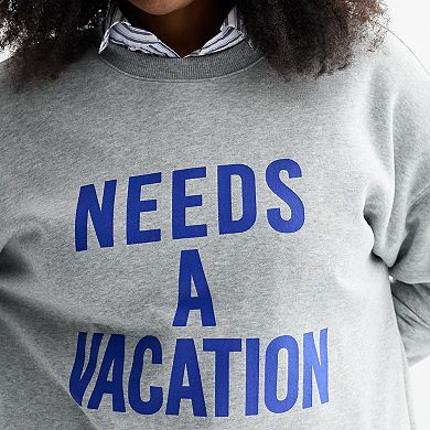 Plus Size Sonoma Goods For Life® Graphic Sweatshirt