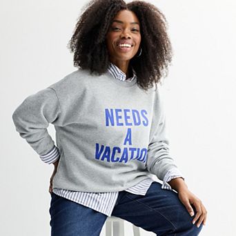 Plus Size Sonoma Goods For Life® Graphic Sweatshirt
