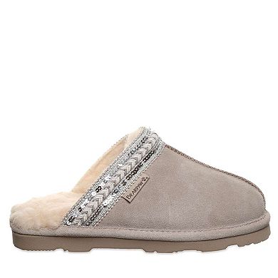 Bearpaw Tanya Women's Sequin Trim Slip-On Slippers