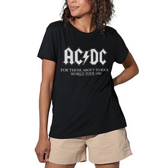 Juniors' ACDC World Tour 1982 Graphic Tee