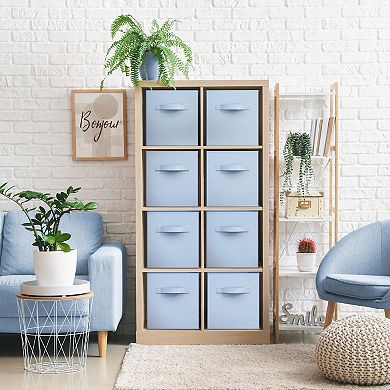 Sorbus 13 Inch 8 Pack Foldable Cubes with Handle- for Home Home Storage & Organization