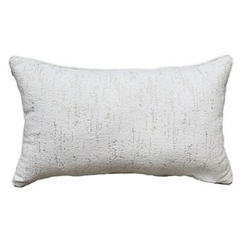 Metallic Chenille 14x24 Textured Pillow