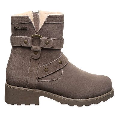Bearpaw Reece Women's Suede Buckled Boots