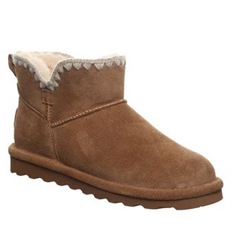 Bearpaw Yvonne Women's Crochet Trim Ankle Boots