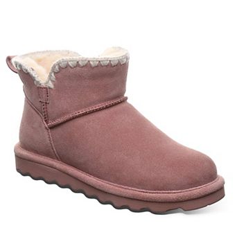 Bearpaw Yvonne Women's Crochet Trim Ankle Boots