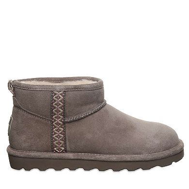 Bearpaw Shorty Deco Women's Suede Ankle Boots