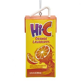 Coca-Cola Kurt Adler 4.75-Inch Hi-C Orange Drink Christmas Ornament