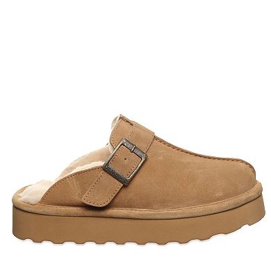 Bearpaw Moxie Platform Women's Buckle Slippers
