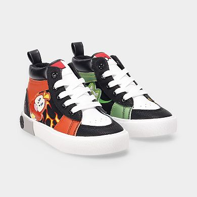 Pokemon Little Kid Boys High Top Lace-Up Sneakers