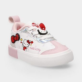 Hello Kitty Court Sneaker Toddler Girls Slip-On Casual Sneakers