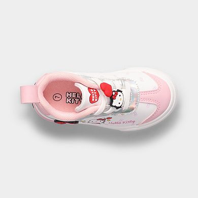 Hello Kitty Court Sneaker Toddler Girls Slip-On Casual Sneakers