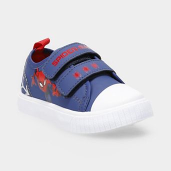 Toddler Boys Spiderman Light Up Court Sneakers