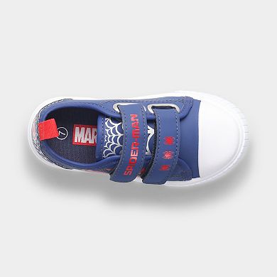 Toddler Boys Spiderman Light Up Court Sneakers