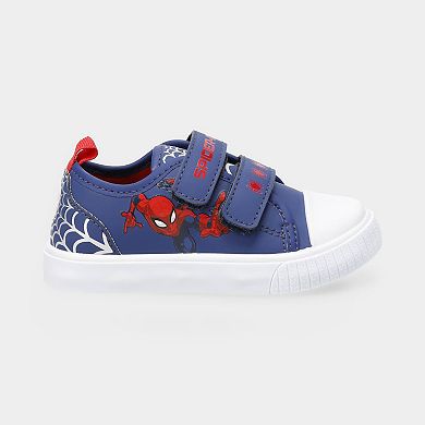 Toddler Boys Spiderman Light Up Court Sneakers