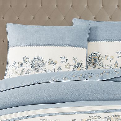 Five Queens Court Gardenia Bliss 4-pc. Comforter Set or Euro Sham