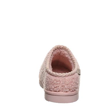 Bearpaw Snuggle Tabitha Girls Faux Fur Slip-On Slippers
