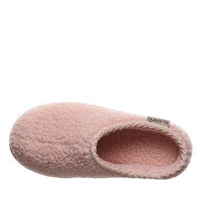 Bearpaw Snuggle Tabitha Girls Faux Fur Slip-On Slippers