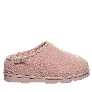 Bearpaw Snuggle Tabitha Girls Faux Fur Slip-On Slippers