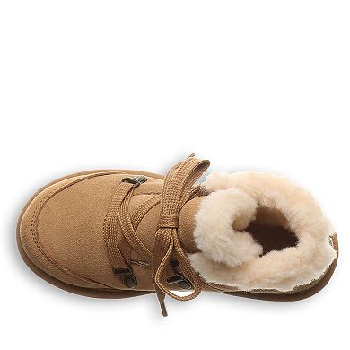Bearpaw Matilda Girls' Lace-Up Ankle Boots