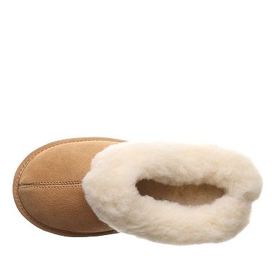 Bearpaw Brina Girls' Suede Slip-On Slippers
