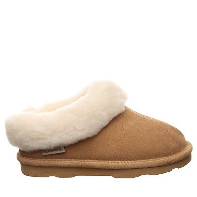 Bearpaw Brina Girls' Suede Slip-On Slippers
