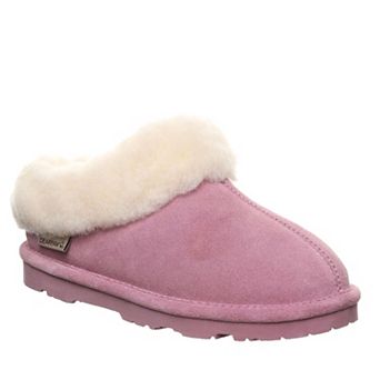 Bearpaw Brina Girls' Suede Slip-On Slippers