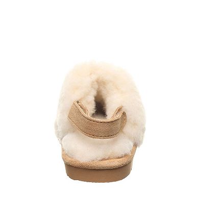 Bearpaw Loki Girls' Suede Slip-On Slippers