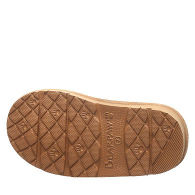 Bearpaw Loki Girls' Suede Slip-On Slippers
