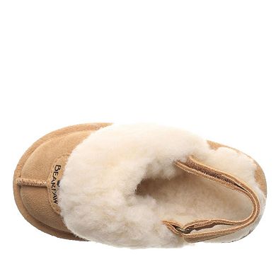Bearpaw Loki Girls' Suede Slip-On Slippers