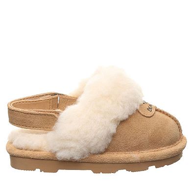 Bearpaw Loki Girls' Suede Slip-On Slippers