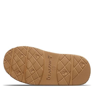 Bearpaw Loki Girls' Suede Slip-On Slippers