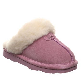 Bearpaw Loki Girls' Suede Slip-On Slippers
