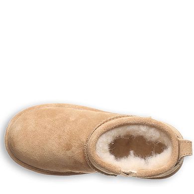 Bearpaw Retro Shorty Girls' Suede Winter Boots