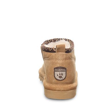 Bearpaw Super Shorty Deco Girls' Suede Winter Boots