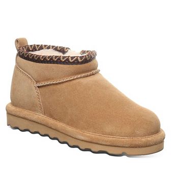 Bearpaw Super Shorty Deco Girls' Suede Winter Boots