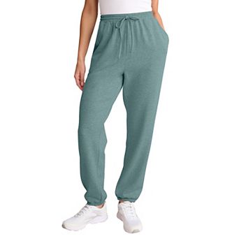 Roaman's Women's Plus Size Comfort+ Fleece Slim Leg Jogger