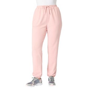 Roaman's Women's Plus Size Comfort+ Fleece Slim Leg Jogger