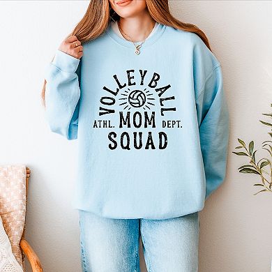 Simply Sage Market Volleyball Mom Squad Sweatshirt
