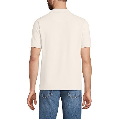 Big & Tall Lands' End Short Sleeve Travel Kit Polo