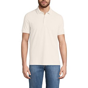 Big & Tall Lands' End Short Sleeve Travel Kit Polo