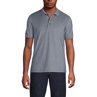 Big & Tall Lands' End Short Sleeve Travel Kit Polo