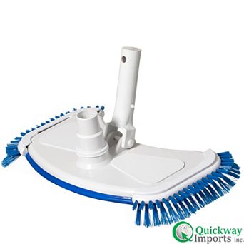 Quickway Imports Weighted Manual Pool Vacuum Head with Swivel Hose Connector for Pool Maintenance