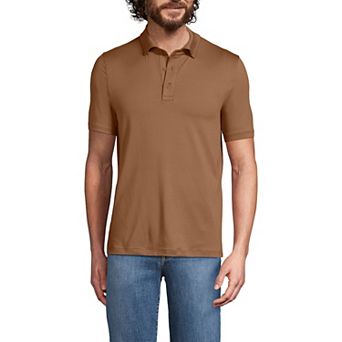 Men's Lands' End Short Sleeve Performance Polo