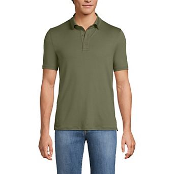 Men's Lands' End Short Sleeve Performance Polo