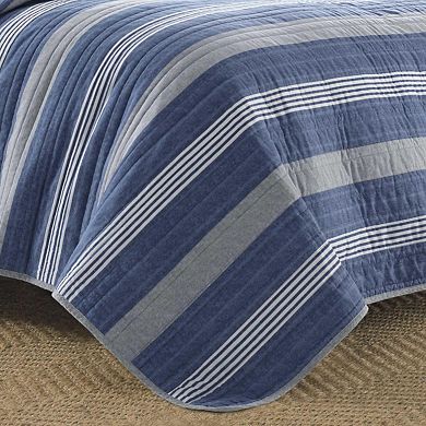 Nautica Saltmarsh Striped Quilt Set
