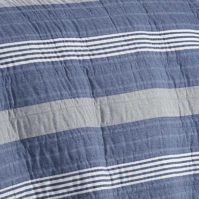 Nautica Saltmarsh Striped Quilt Set